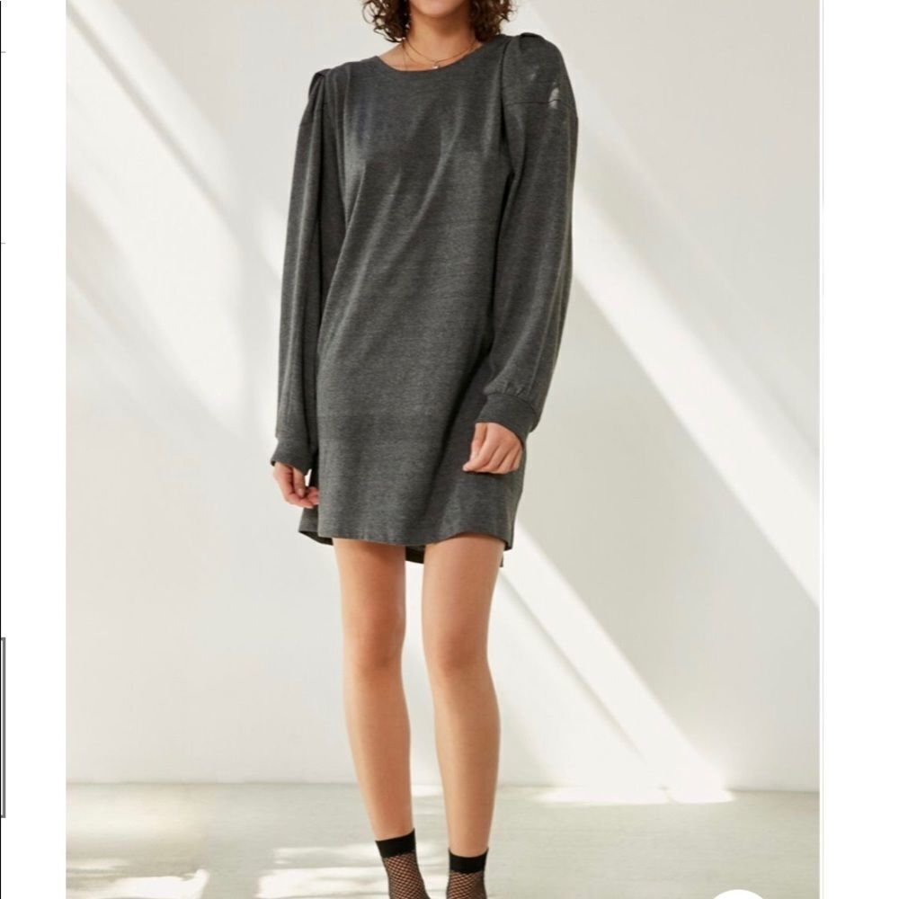 Urban Outfitters Silence Noise Shirred Tunic Dress
